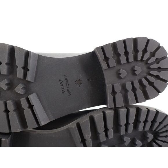 STUART WEITZMAN Women'S 5050 Black Leather Over The Knee Boots Size 6 B - Picture 12 of 13